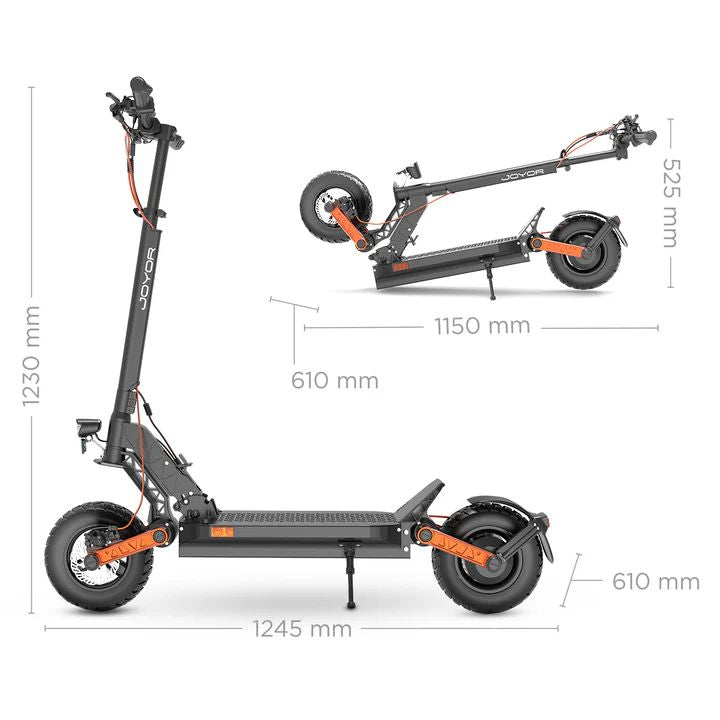 Joyor S5 ABE Electric Scooter Certified - 500W 55KM