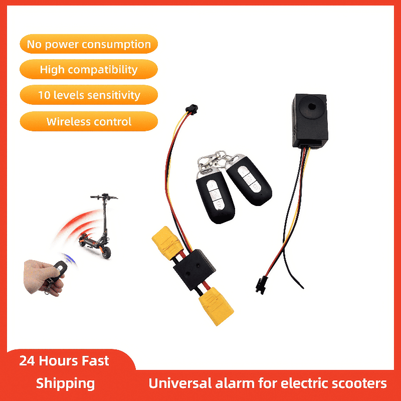 Universal Hidden Anti-Theft Alarm for E-Scooters & E-Bikes